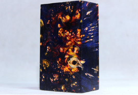 Stabilized Maple Burl Wood Mod Block